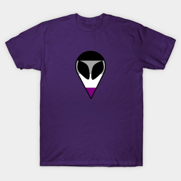 Asexual Alien T-Shirt by smuffeybear